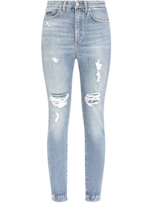 Jeans in denim DOLCE & GABBANA | FTAH6DG8EE8S9001